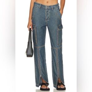 One Teaspoon Women’s Cargo Denim Jeans Size 0/25